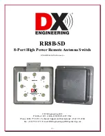 Preview for 1 page of DX Engineering RR8B-SD Manual