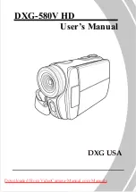 DXG DXG-580V HD User Manual предпросмотр