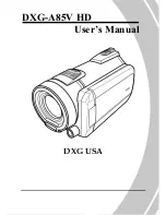 DXG DXG-A85V User Manual preview