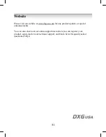 Предварительный просмотр 52 страницы DXG DXG DXG-538 User Manual