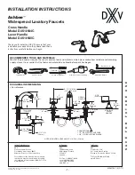 DXV Ashbee D3510184C Installation Instructions preview