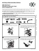 Preview for 1 page of DXV Belshire D23050A000.415 Installation Instructions