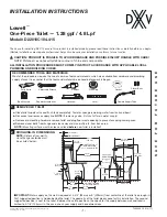 Preview for 1 page of DXV Lowell D22010C104.415 Installation Instructions