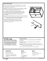 Предварительный просмотр 2 страницы DXV Modulus D19075036LH Series Installation Instructions