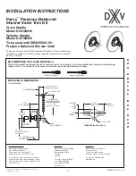 DXV Percy D35105500 Installation Instructions preview