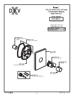 Preview for 4 page of DXV Rem D35100510 Installation Instructions