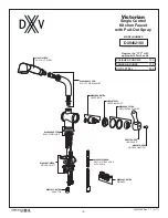 Preview for 4 page of DXV Victorian D35402150 Installation Instructions