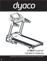 Preview for 1 page of Dyaco GT90D Owner'S Manual