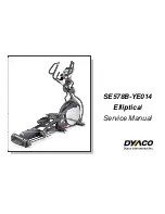 Dyaco SE578B-YE014 Service Manual preview