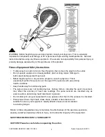 Preview for 5 page of Dyaco XTERRA 16804534000US Owner'S Manual