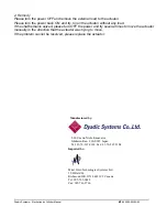 Preview for 63 page of Dyadic Systems SCL Series Operation Manual