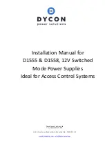 Dycon D1555 Installation Manual preview