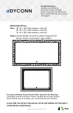 Preview for 1 page of Dyconn All CAT22W Instruction Manual