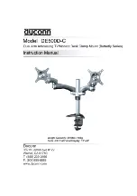 Dyconn Butterfly DE500D-C Instruction Manual предпросмотр