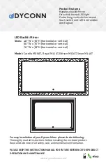 Предварительный просмотр 1 страницы Dyconn Catella M09AT Instruction Manual