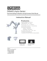 Предварительный просмотр 2 страницы Dyconn DE640D Instruction Manual