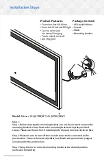 Предварительный просмотр 3 страницы Dyconn Edison M13AT8838T Instruction Manual