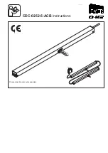 Предварительный просмотр 1 страницы Dyer D+H CDC-0252-5-ACB Series Instructions Manual