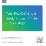 Предварительный просмотр 2 страницы Dyflexis Rex-O-Matic Noa Quick Start Manual