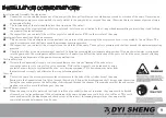 Предварительный просмотр 10 страницы DYI SHENG DS03-A Operating Manual