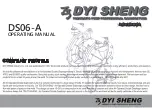 Предварительный просмотр 1 страницы DYI SHENG DS06-A Operating Manual