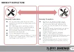 Preview for 15 page of DYI SHENG DS10-P-02 Operating Manual