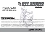 Предварительный просмотр 1 страницы DYI SHENG DS20-S-01 Operating Manual