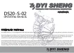 Предварительный просмотр 1 страницы DYI SHENG DS20-S-02 Operating Manual