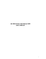 Dykos Systems G4 HD-E series User Manual preview