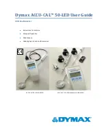 dymax ACCU-CAL 50-LD User Manual предпросмотр