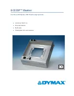 Предварительный просмотр 1 страницы dymax ECE ZIP Shutter User Manual