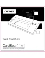 Preview for 1 page of Dymo CardScan IC Quick Start Manual