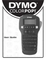 Preview for 1 page of Dymo COLORPOP User Manual