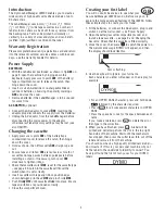 Preview for 7 page of Dymo DYMOLM200 Instructions For Use Manual