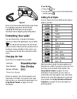 Preview for 7 page of Dymo ExecuLabel LM450 User Manual