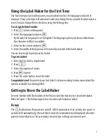 Preview for 7 page of Dymo Label Manager 210D User Manual