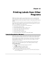 Preview for 85 page of Dymo Label v.8 User Manual