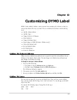 Preview for 91 page of Dymo Label v.8 User Manual