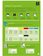 Preview for 9 page of Dymo LabelManager 120P Overview