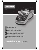 Dymo LabelManager 260P User Manual предпросмотр