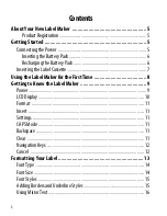 Preview for 2 page of Dymo LabelManager 260P User Manual