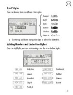 Preview for 15 page of Dymo LabelManager 260P User Manual