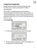 Preview for 17 page of Dymo LabelManager 260P User Manual