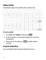 Preview for 20 page of Dymo LabelManager 260P User Manual