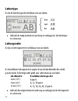 Preview for 70 page of Dymo LabelManager 260P User Manual