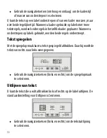 Preview for 72 page of Dymo LabelManager 260P User Manual