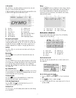 Preview for 262 page of Dymo LabelManager 280 User Manual