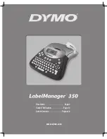 Dymo LabelManager 350 User Manual preview