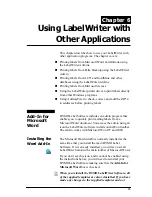 Предварительный просмотр 39 страницы Dymo LabelWriter 300 User Manual