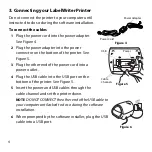 Preview for 6 page of Dymo LabelWriter 400 Turbo Quick Start Manual